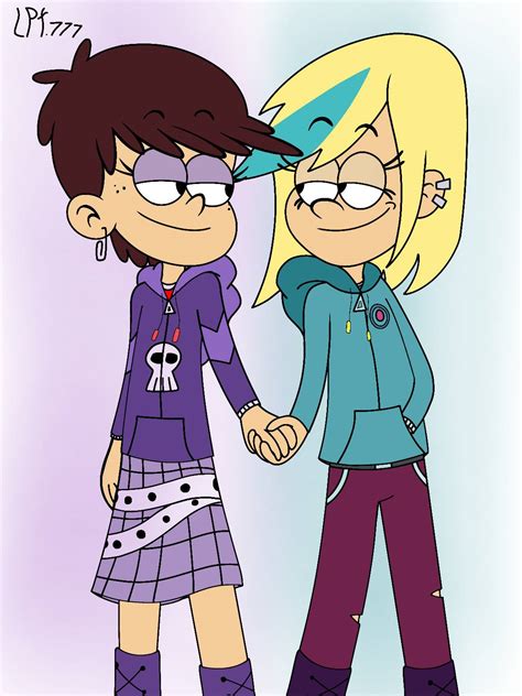 Luna Loud and Sam Sharp by letupita777 on DeviantArt