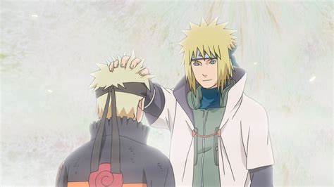 When does Naruto meet his Dad?