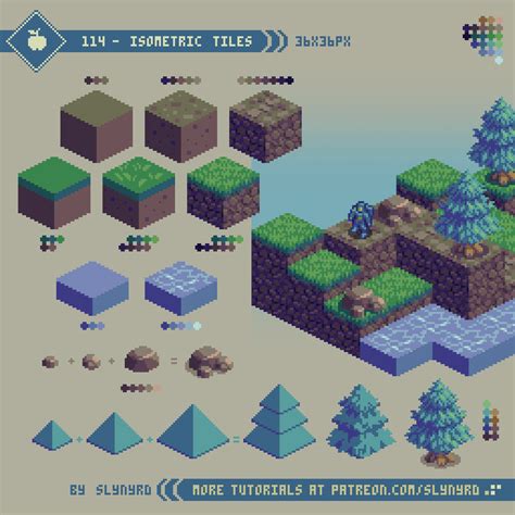 Pixelblog - 41 - Isometric Pixel art — SLYNYRD