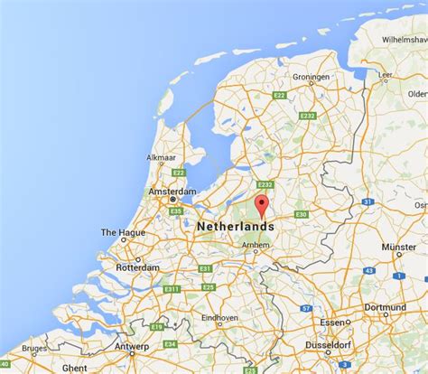 Where is Apeldoorn on map Netherlands