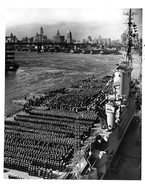 USS Franklin D. Roosevelt on Navy Day | Harry S. Truman