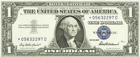 Did you find a Series 1957 $1 Silver Certificate Dollar Bill and want to know what it’s worth ...