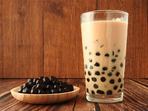 Creating a tapioca milk tea can be as simple as enjoying the tapioca pearls with plain milk or ...