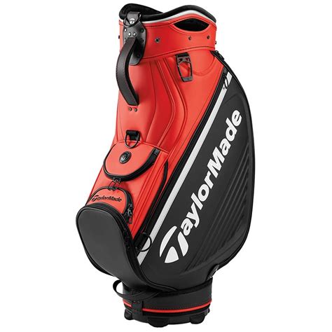 TaylorMade Tour 2019 Staff Golf Bag Orange Black Silver Staff at ...