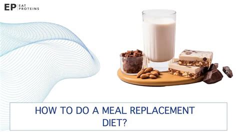 Meal Replacement Diet: A Beginner's Guide and Meal Plan