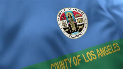 L.A. County Flag / Los Angeles County Flag (California), Motion Graphics