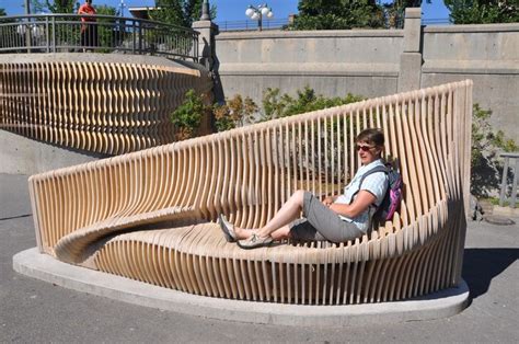 Bench/Artwork - Ottawa | Urban furniture design, Urban furniture, Architecture