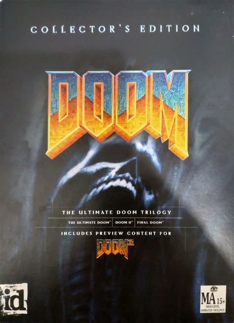 Ultimate Doom Trilogy Collectors edition and preview content for Doom 3 ...