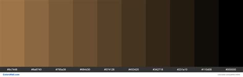 Shades XKCD Color light brown #ad8150 hex colors palette - ColorsWall