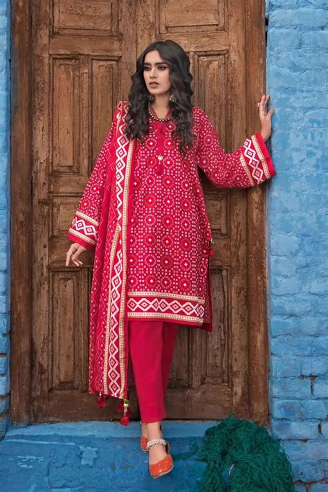 Traditional Chunri Printed Suits byGul Ahmed Digital Printed Summer Lawn Dresses Designs (8 ...