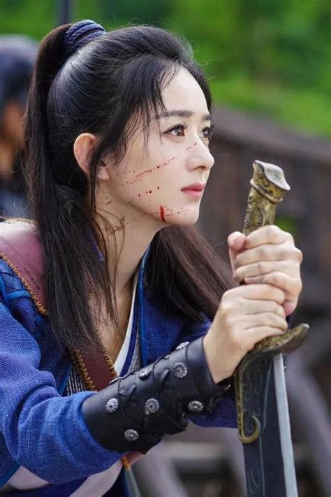 Zhao LiYing 赵丽颖 Legend of Fei 有翡 2020 | Warrior woman, Female warrior art, Asian film