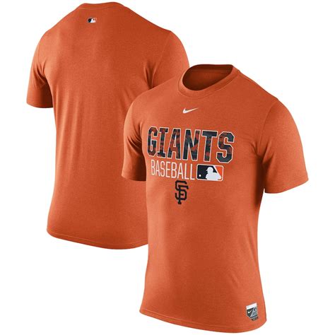 Nike San Francisco Giants Orange 2016 Authentic Collection Legend Team ...