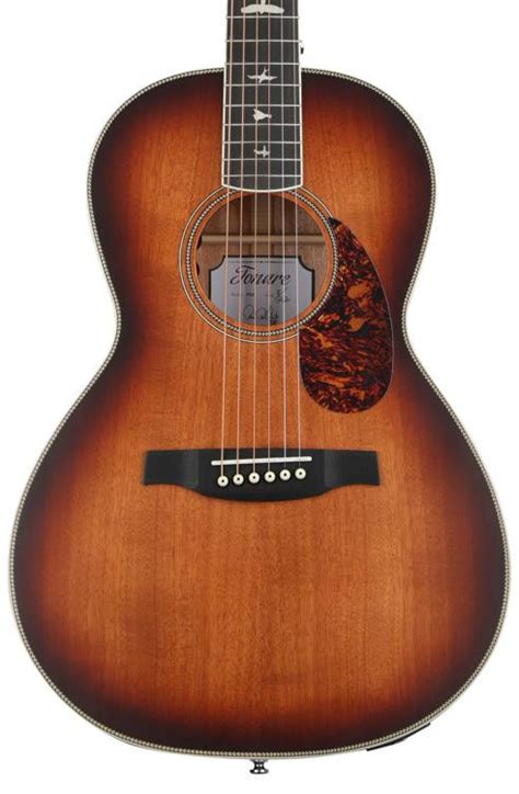 PRS SE Parlor P20E Acoustic-electric Guitar - Tobacco Sunburst | Sweetwater