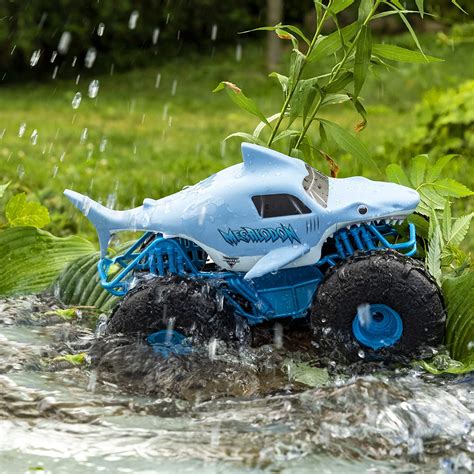 Monster Jam, Official Megalodon Storm All-Terrain Remote Control ...