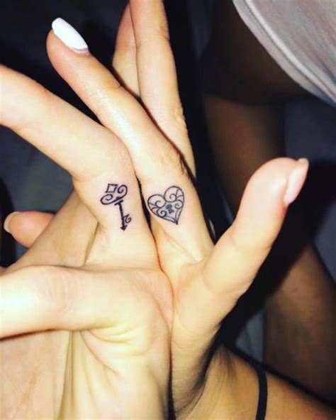 Couple Finger Tattoos Designs, Ideas and Meaning - Tattoos For You