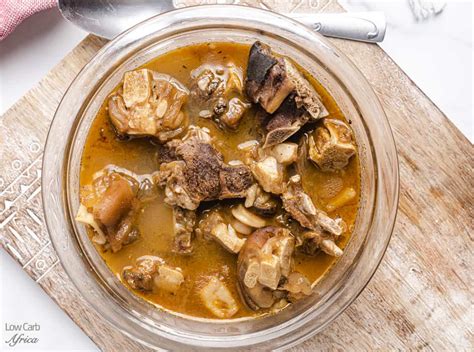 Goat Meat Pepper Soup - Low Carb Africa