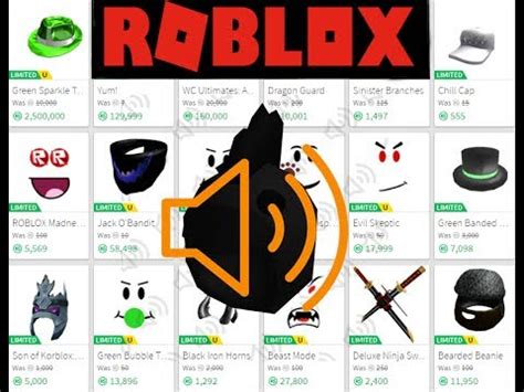 Four ROBLOX Hats that Make Sound In-Game! - YouTube