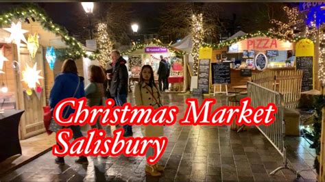 Christmas market Salisbury // Pasar krismas Salisbury - YouTube