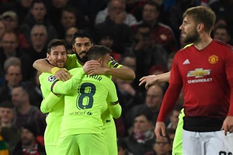 Man Utd vs Barcelona in pictures: The best photos and highlights LIVE from tonight's Champions ...