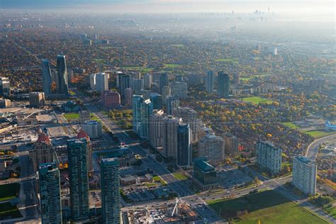 Aerial Photo | Mississauga Skyline