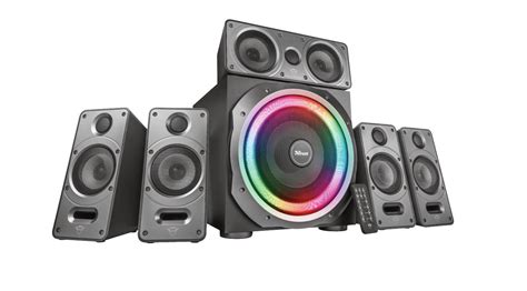 TRUST reproduktory GXT 698 Torro RGB-Illuminated 5.1 Speaker Set - HURIKAN Computer