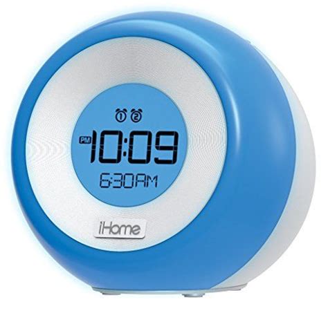 iHome Compact All in One Bluetooth Wireless Color-Changing Dual Alarm ...