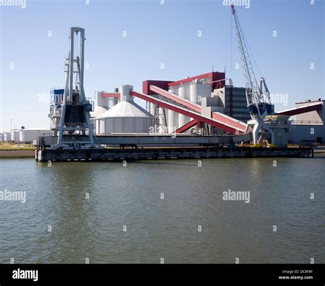 Rio Tinto Borax plant Botlek Port of Rotterdam, Netherlands Stock Photo - Alamy