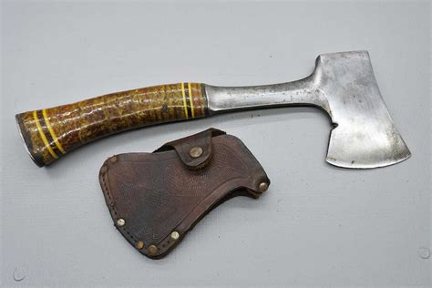 Vintage Estwing Hatchet With Leather Handle - Tool Exchange