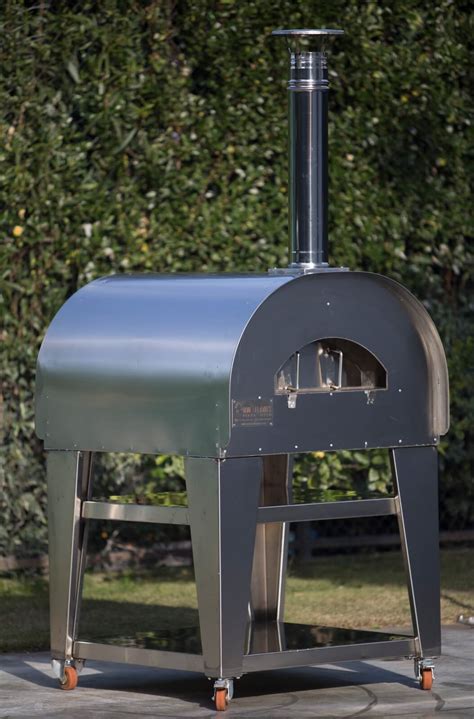 Stainless Steel Pizza Oven • For Sale • Wood Fired Oven From Italy