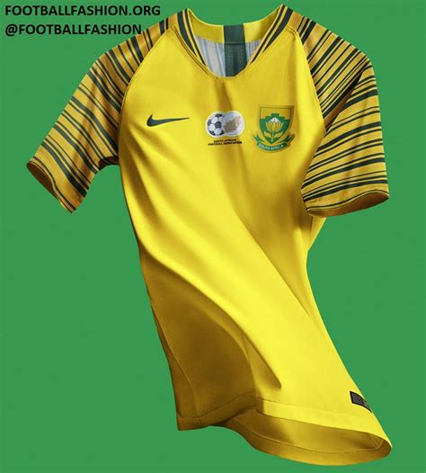 South Africa 2018/19 Nike Home Jersey - FOOTBALL FASHION.ORG