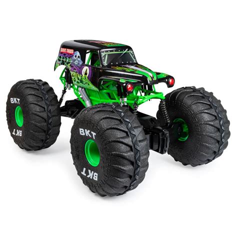 Spin Master - Monster Jam Monster Jam, Official Mega Grave Digger All Terrain Remote Control ...