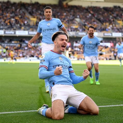 Jack Grealish Signed Manchester City Photo: Goal Celebration | lupon.gov.ph