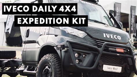 EXPEDITION KIT by DARC | Iveco Daily 4x4 Chassis Walkaround - YouTube