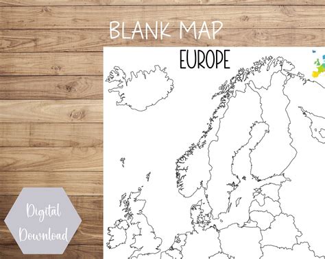 Europe Map, Map of Europe, Printable Europe Map Printable Europe Sales ...