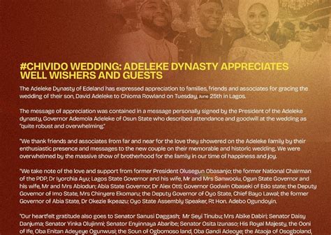 Osun Light Media : CHIVIDO WEDDING: ADELEKE DYNASTY CONVEYS ...