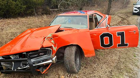 One of few surviving Dodge Chargers from original Dukes of Hazzard show crashes into ditch | The ...