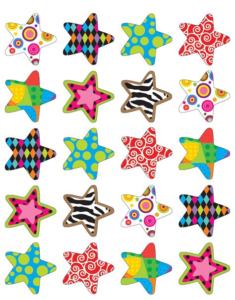 Fancy Stars Stickers - TCR5179 | Teacher Created Resources