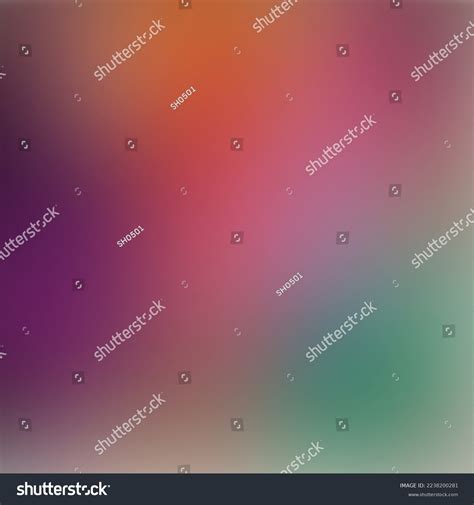 Red Gradient Background Presentation Template Advertising Stock Vector ...