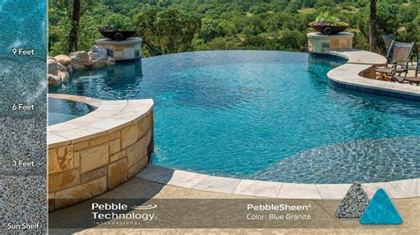 Blue Granite - PebbleSheen Pool Finishes