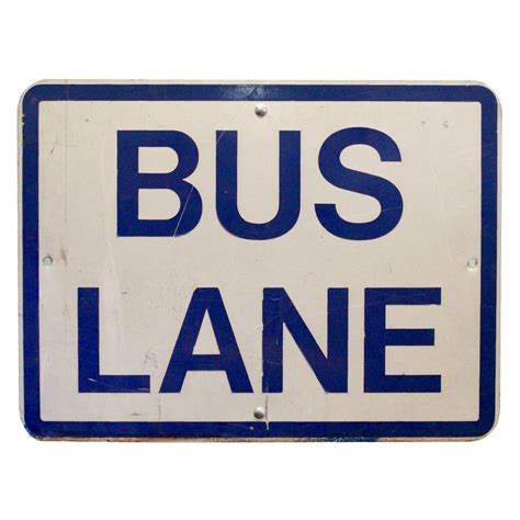 BUS LANE SIGN | Air Designs