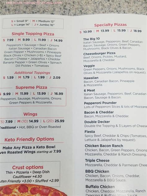 Online Menu of Simple Simons Pizza Restaurant, Nashville, Arkansas, 71852 - Zmenu