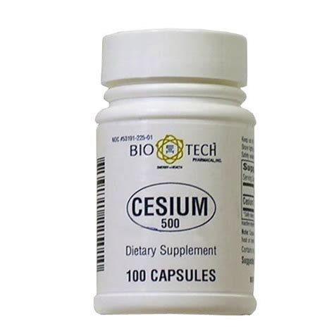 Cesium Chloride (500mg @ 100 Capsules) on Galleon Philippines