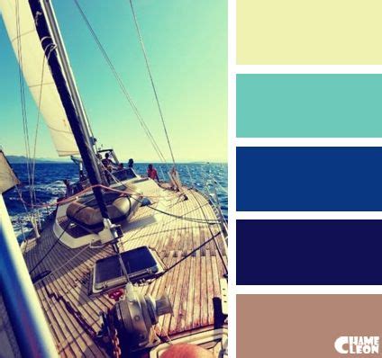 Color Palette, midnight blue, navy, pale turquoise, taupe, pale green. Chameleon Color, Pale ...