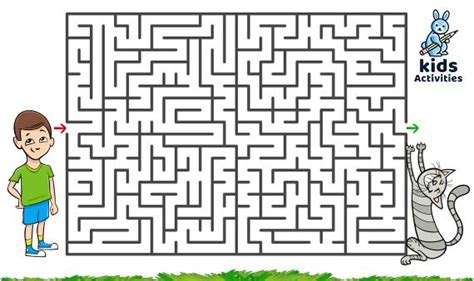 free printable mazes for kids | puzzle for children - Easy maze for ...