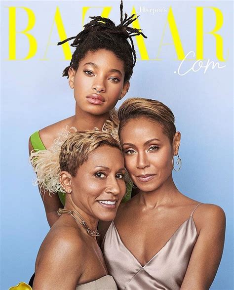 Jada Pinkett Covers Harper's Bazaar With Daughter Willow Smith & Mom Adrienne - That Grape Juice