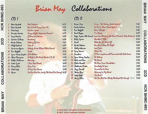 Brian May - Collaborations Vol. 1 & 2 [2 CD] (B-SIDES & RARITIES)