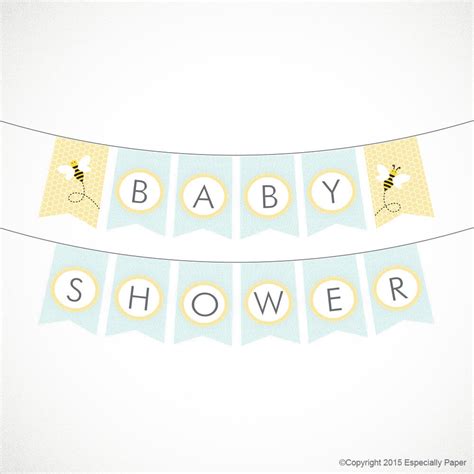 Lots of Baby Shower Banner Ideas (+ Decorations)