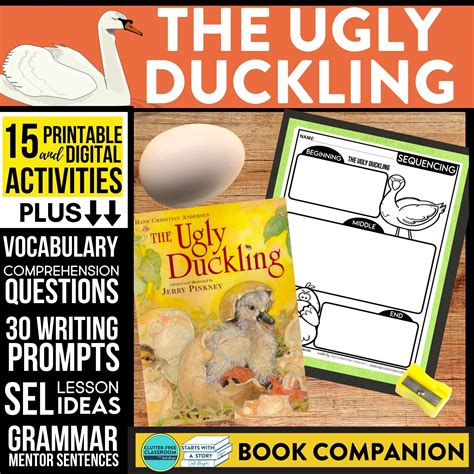 The Ugly Duckling Activities and Lesson Plans for 2023 - Clutter-Free Classroom | by Jodi Durgin