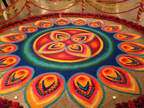 It's A Malaysian Life: Deepavali Kolam 2012