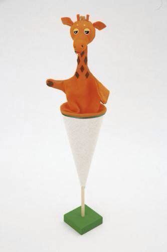 Giraffe Cone Puppet by Moravska Ustredna, 2022 | Zürafa, Kuklalar, Oyuncak